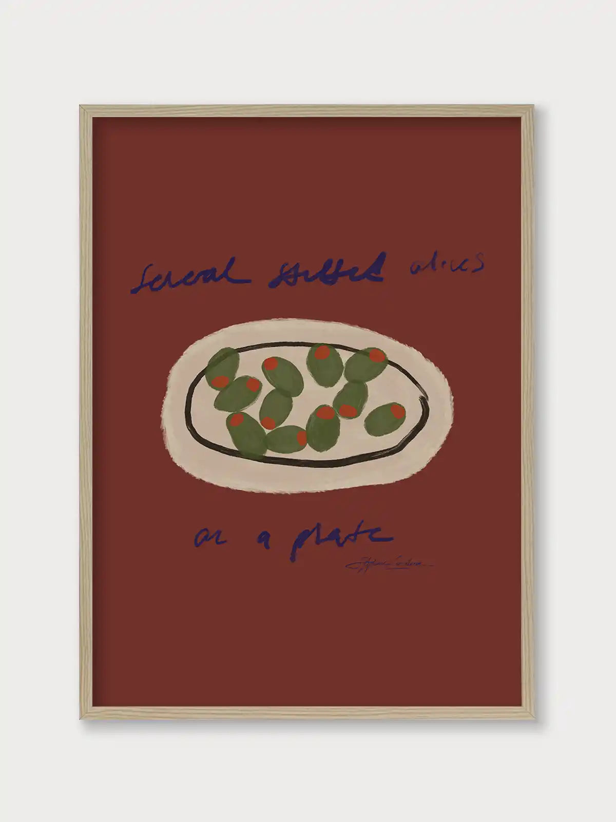 Several Stuffed Olives - Nomadart product photo from Nomadart
