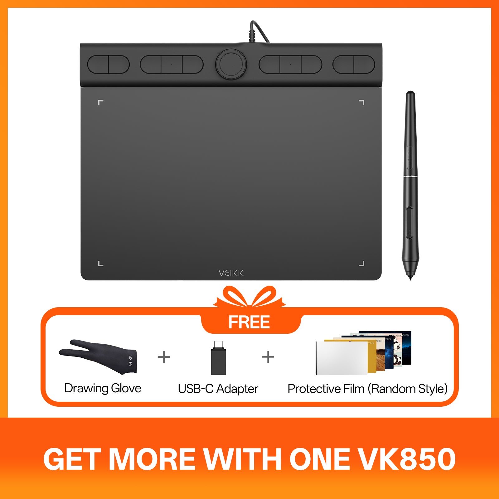 Creator VK850 product photo from Veikk