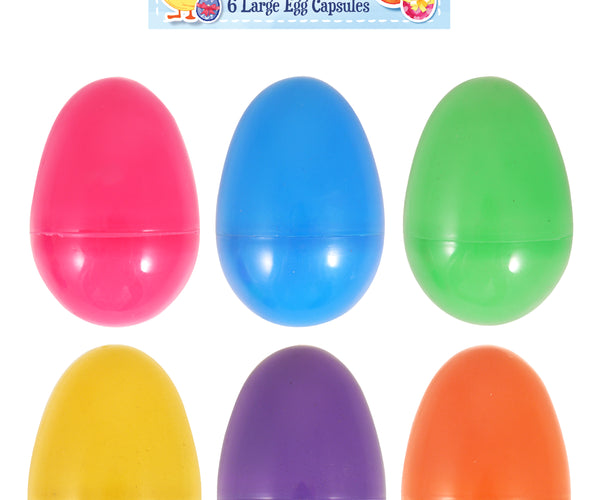 6 Large Easter Egg Capsules product photo from Co