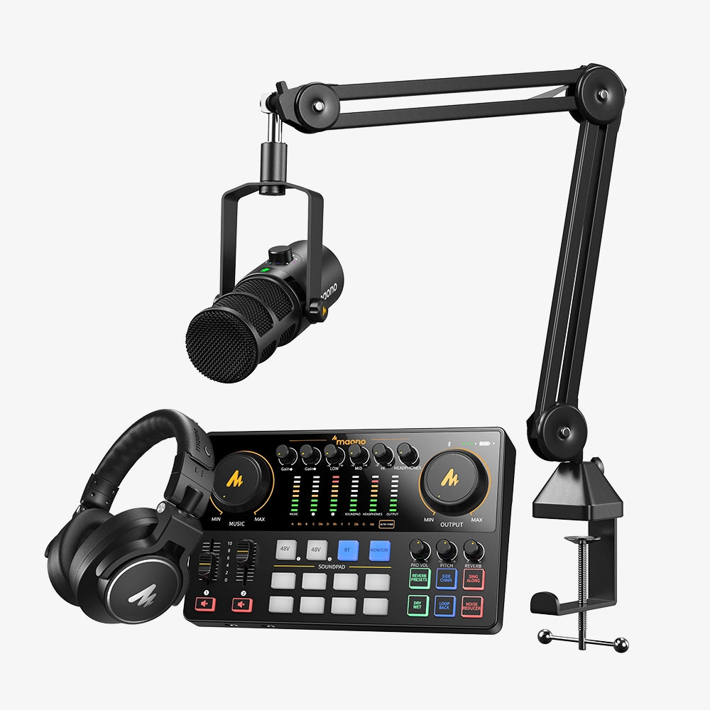 Pd400X Dynamic Podcast Microphone product photo from MAONO Online®Store