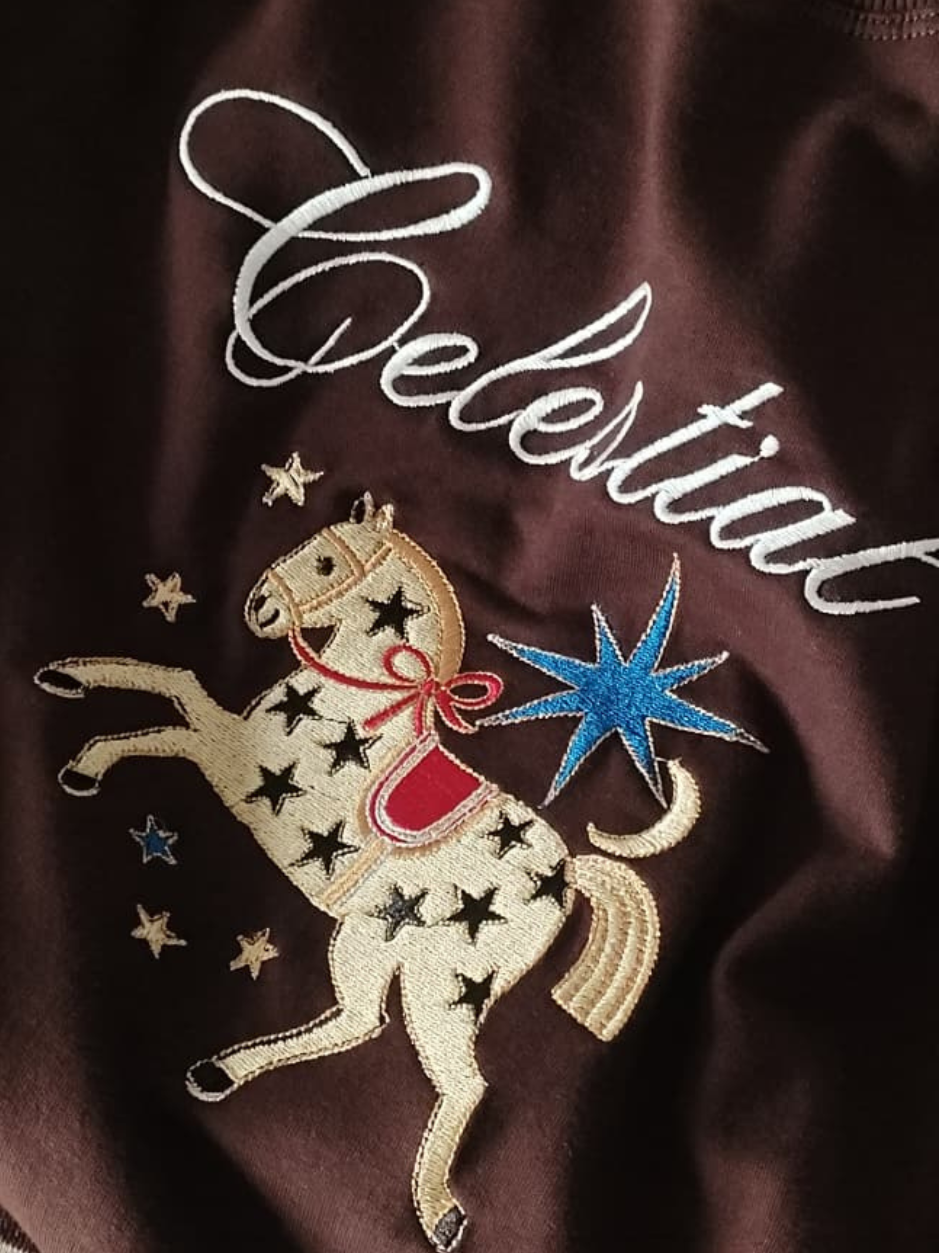 Dream Horse Oversized T-Shirt | Embroidered Rs. 1,800.00 product photo from Varshell