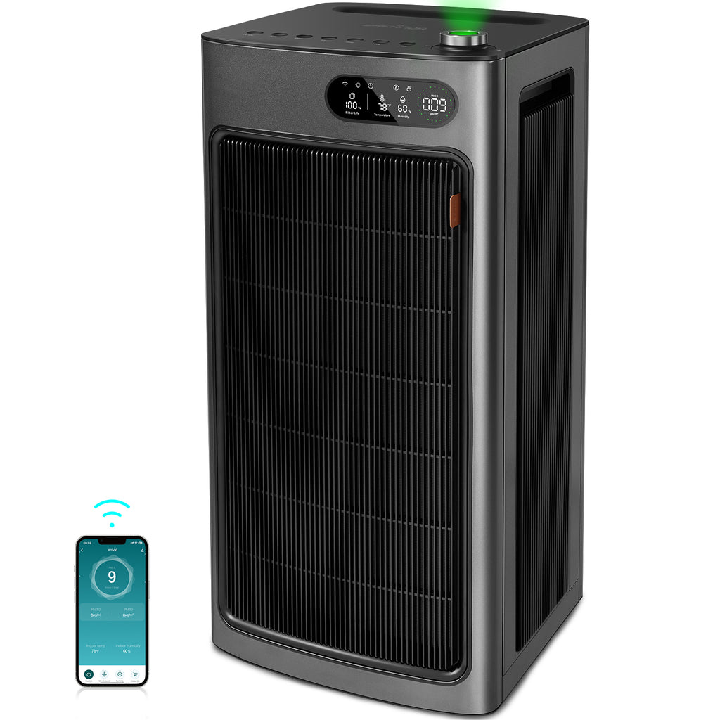 Jafanda Smart Air Purifier For Large Room 6862 Sq Ft Dual Filtration With Hepa Activated Carbon Filters Air Cleaner Remo... product photo from Jafanda