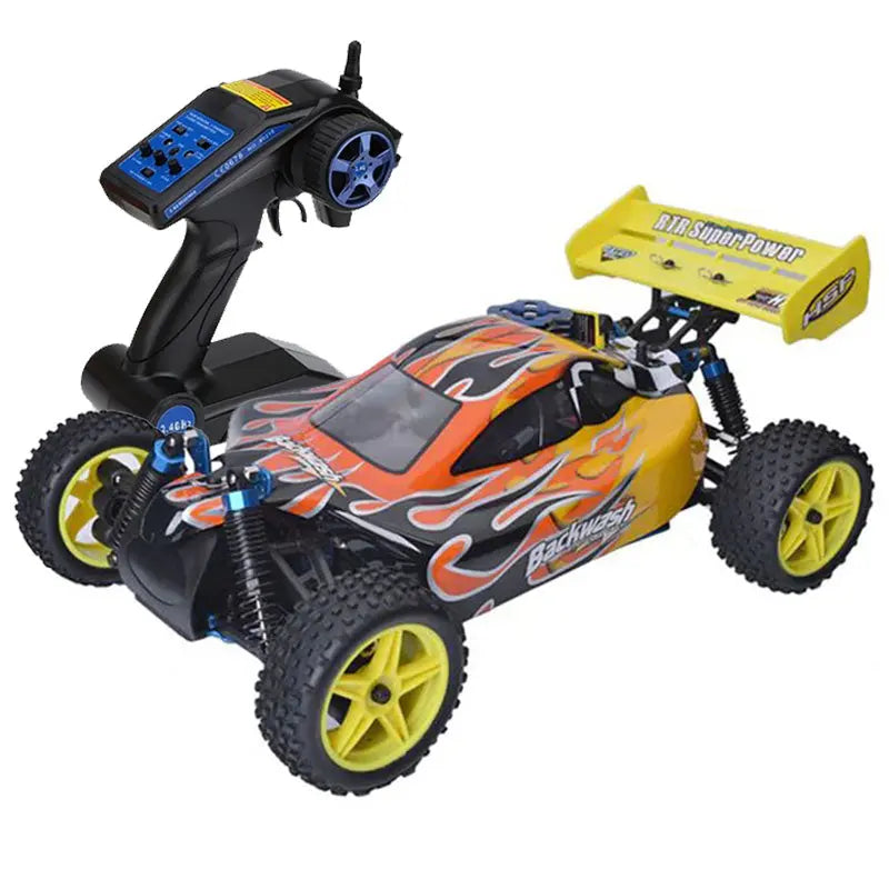 HSP 94166 1/10 Scale 4WD Nitro Gas Powered Off-Road Drift Racing RC Vehicle RTR HSP 94166 - rc car,rc truck | FUNYAT product photo from Funyat