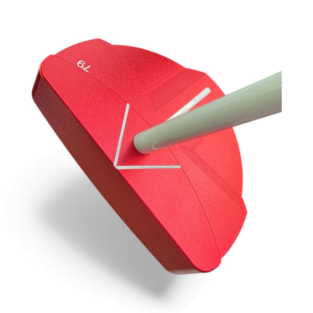 Lombardi Golf Custom Red 79 Mallet Golf Putter product photo from Lombardigolf