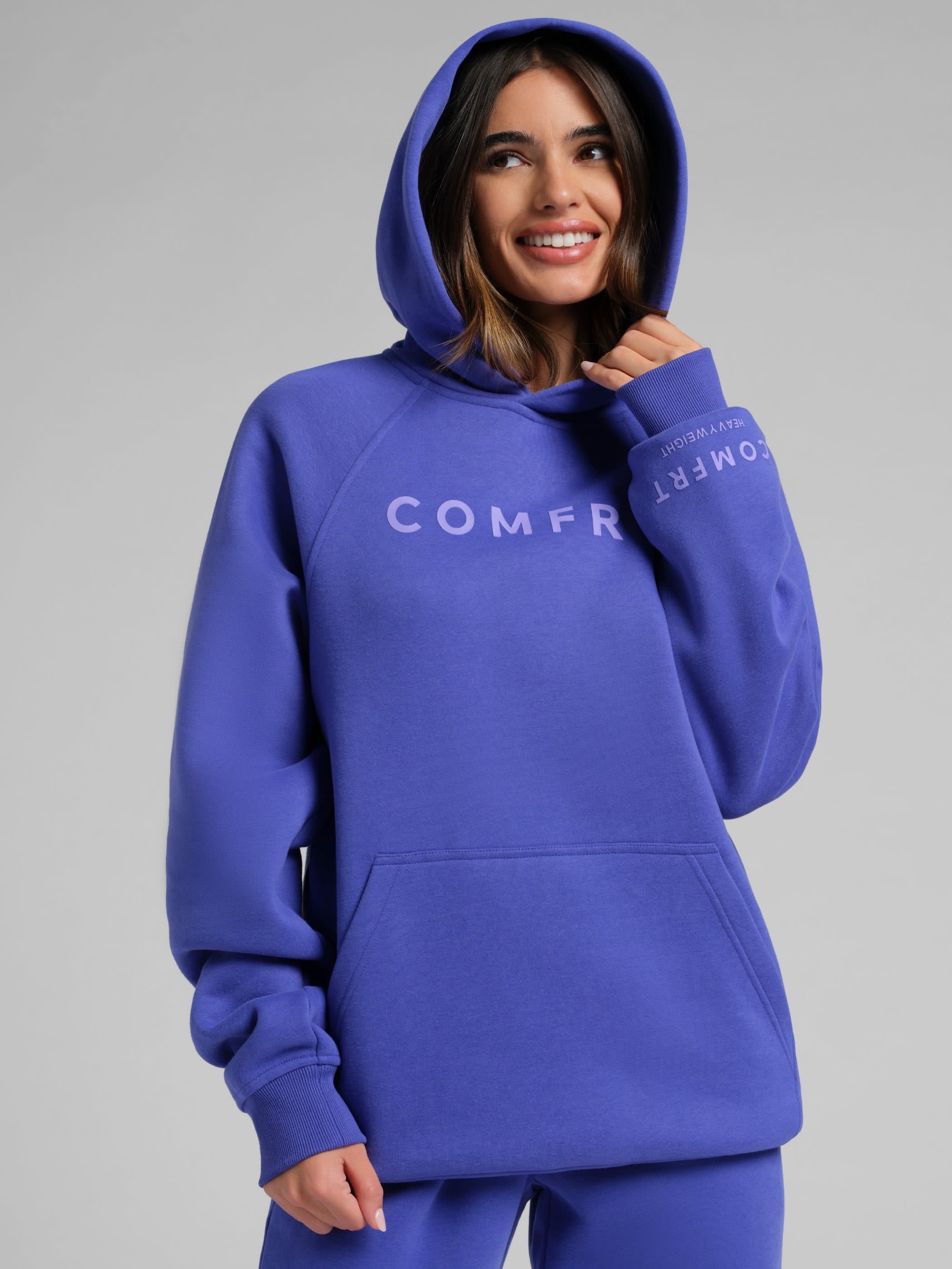 NEW COLOR Neon Tranquil Hoodie product photo from Comfrt