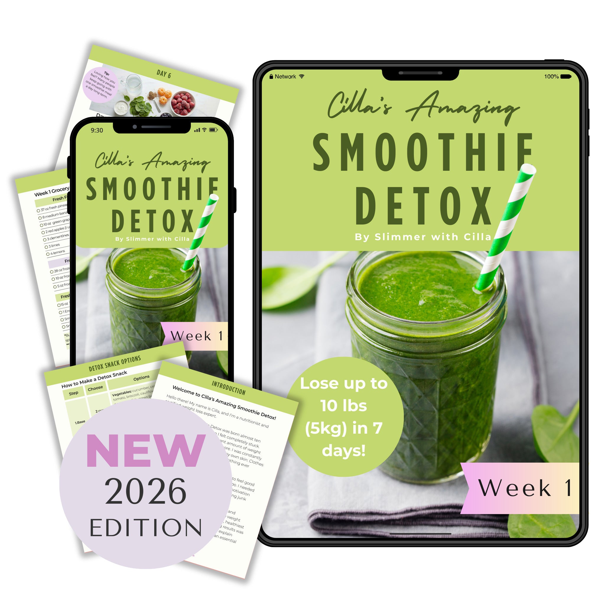 Smoothie Detox Plan🥤 product photo from Slimmerwithcilla