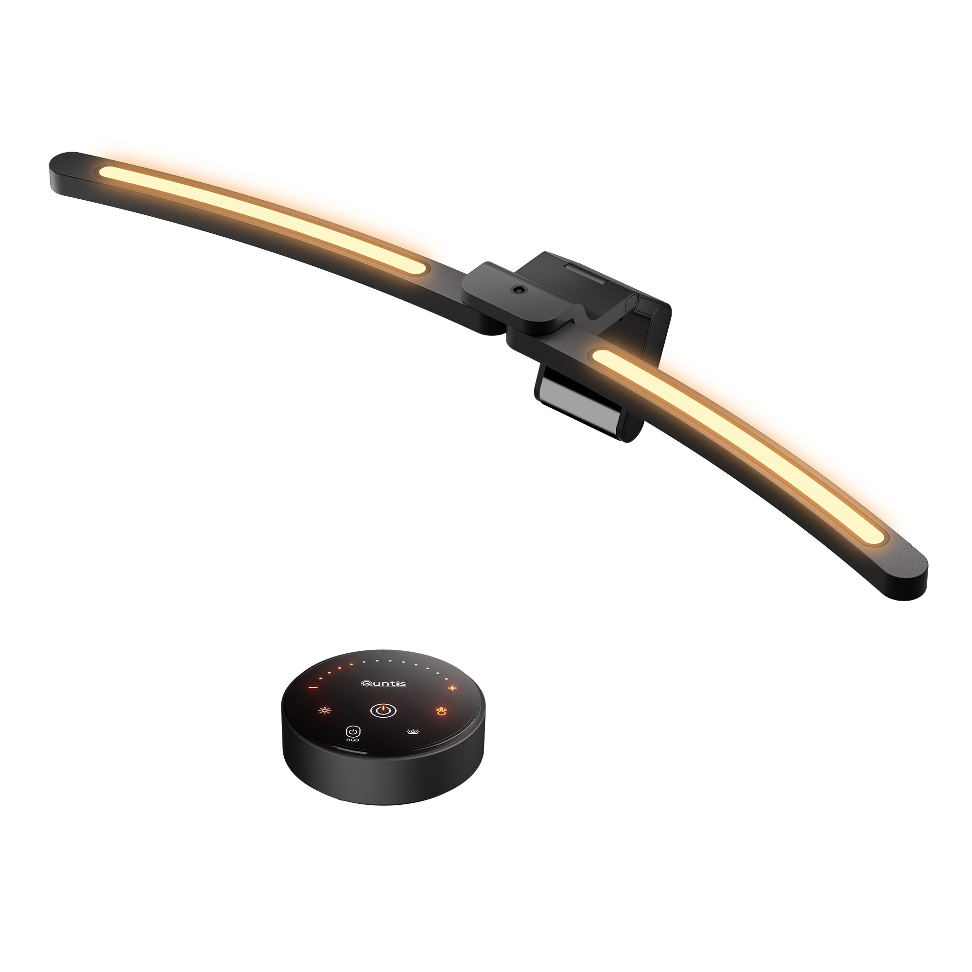 Quntis Led Monitor Light Bar For Curved Screens Eye Caring Screen Lamp With Backlight Remote Control Adjustable Brightne... product photo from Quntis