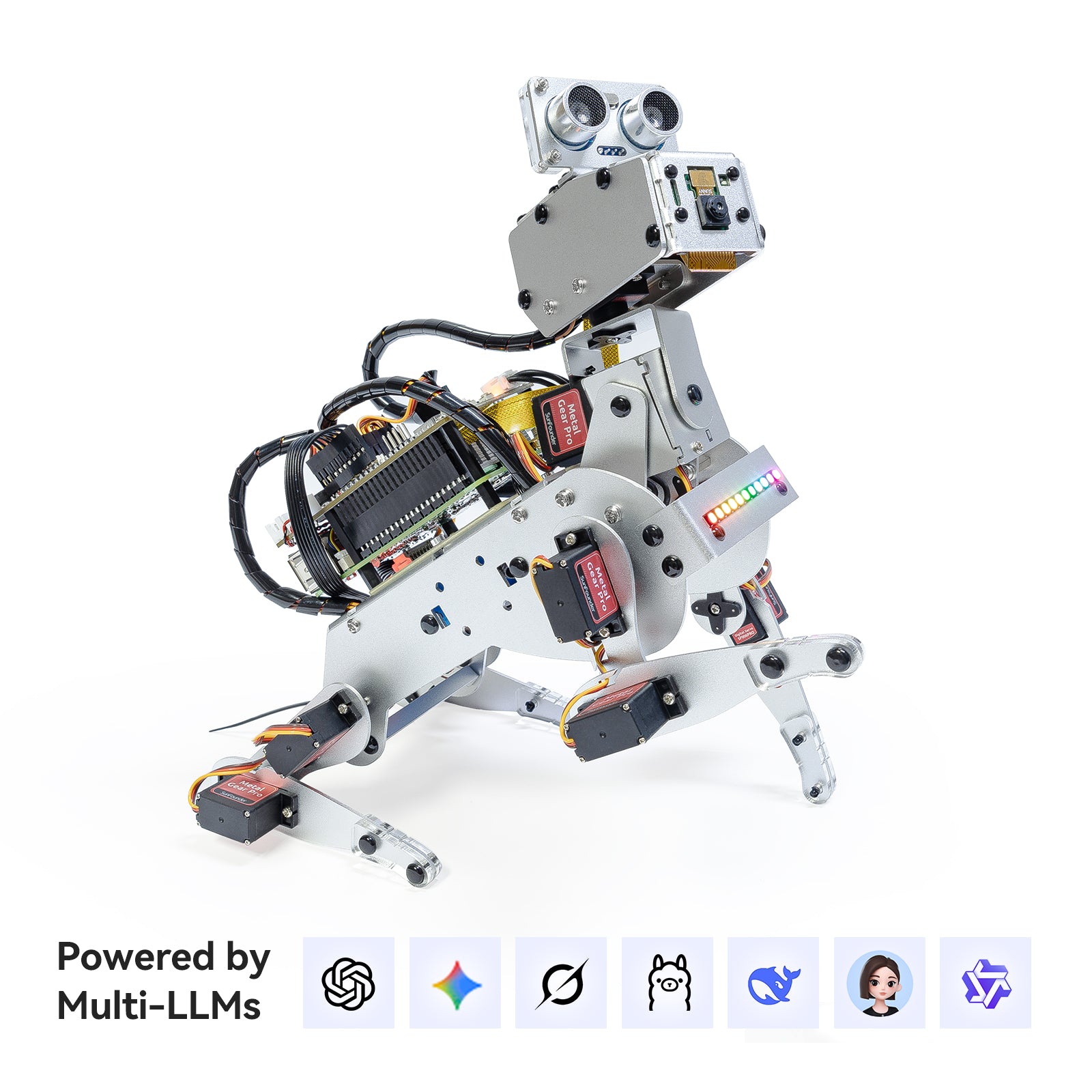 Sunfounder Pidog Robot Dog Kit For Raspberry Pi product photo from SunFounder
