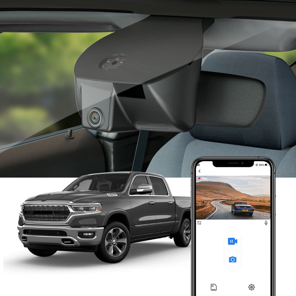 FITCAMX Dash Cam for 2019 - 2024 RAM 1500 2500 3500 155 reviews Regular price $219.00 Sale price from $189.00 product photo from Fitcamx