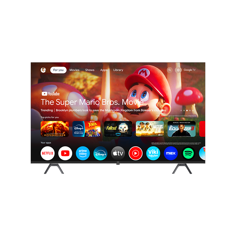 Syinix 65 inch QLED 4K Google TV Quantum Dot Color, Dolby Audio, 16W HIFI 65Q61K product photo from Syinix