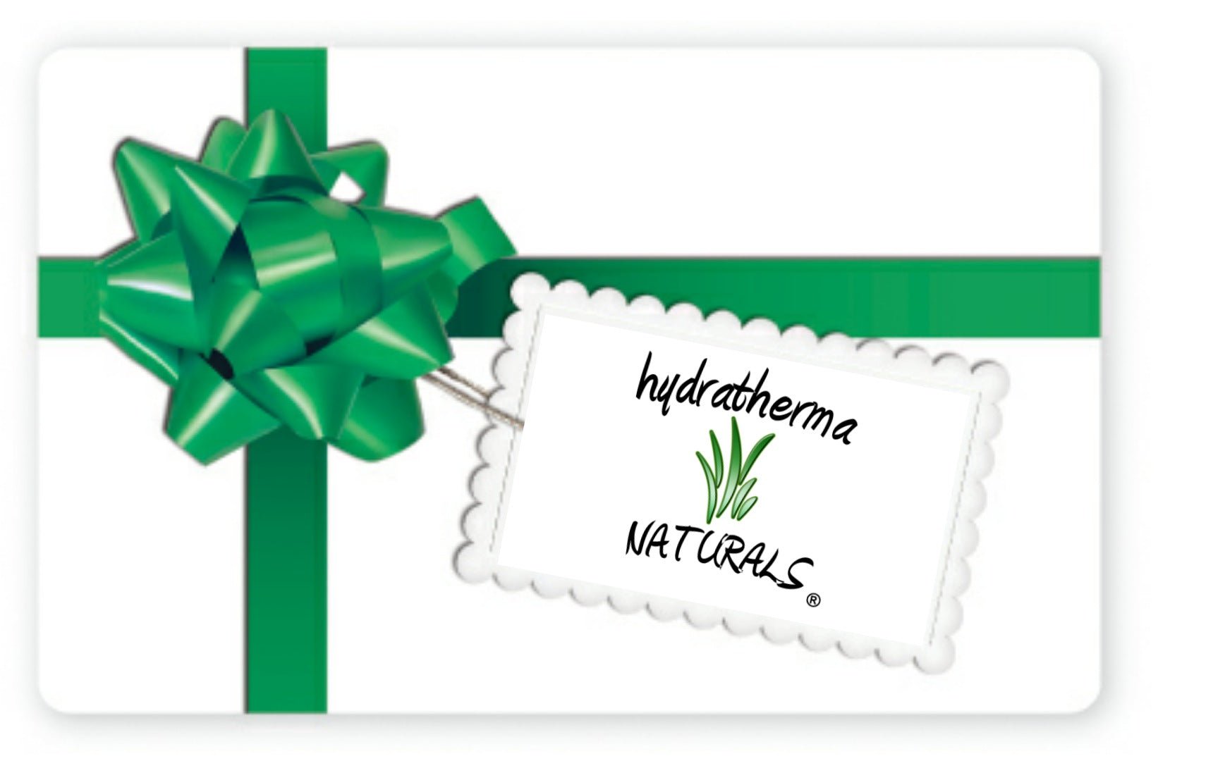 Gift Card product photo from Hydrathermanaturals