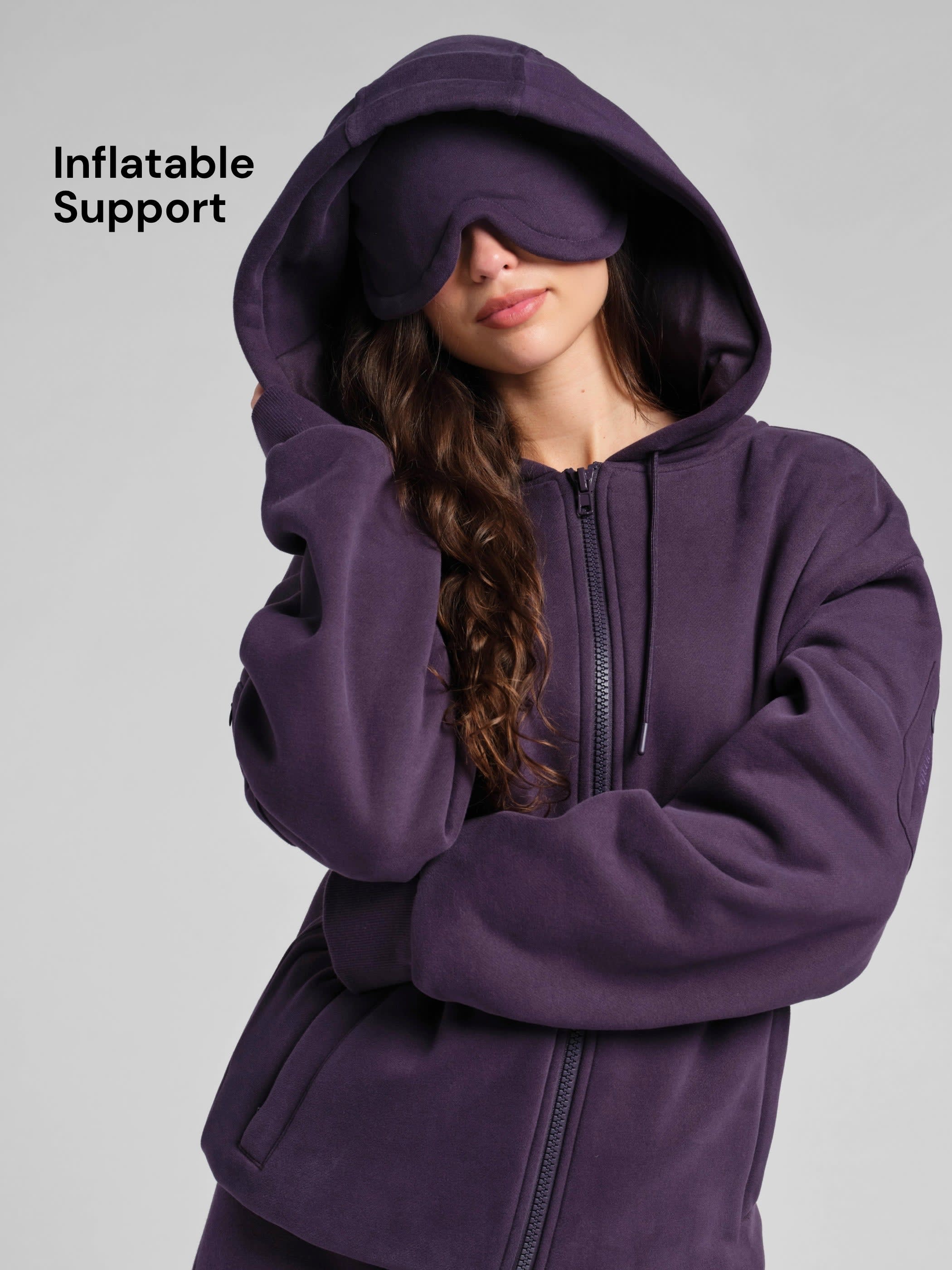 JUST DROPPEDInflate Zip Hoodie product photo from Comfrt