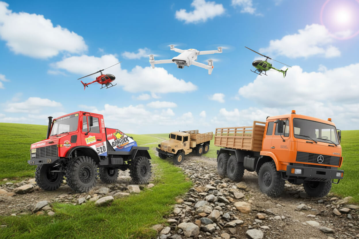 Mini Drone V2 4K 1080P HD Camera Wi… vs HSP 94166 1/10 Scale 4WD Nitro Gas… & more: Which…