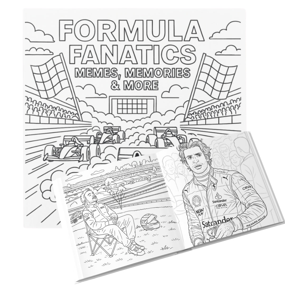 Formula Fanatics: Memes, Memories & More product photo from Formula Fanatics