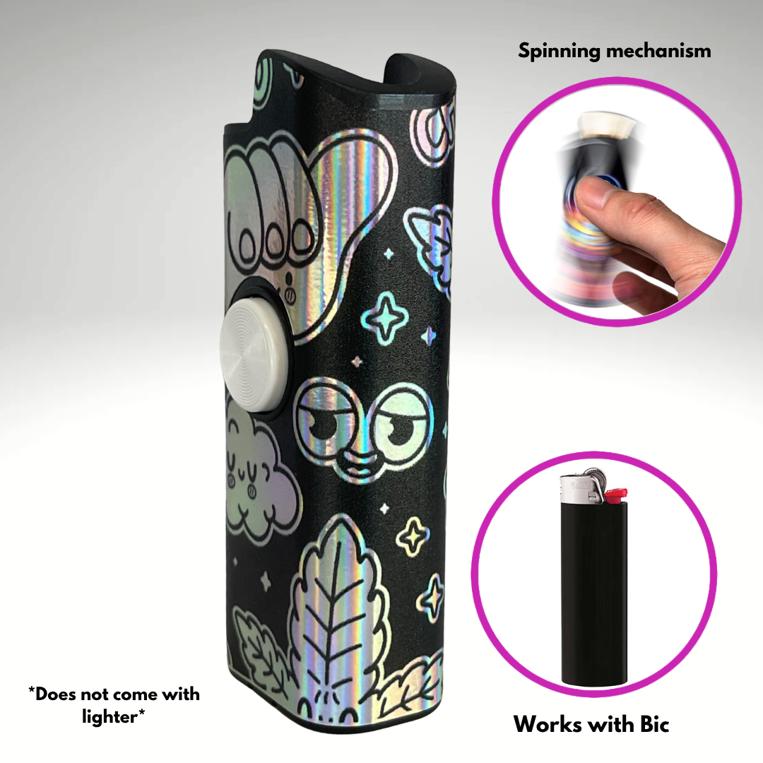 FLKR LYTR: 420 Celebrate - Fidget Spinner Lighter case Accessories product photo from Flkrlytr