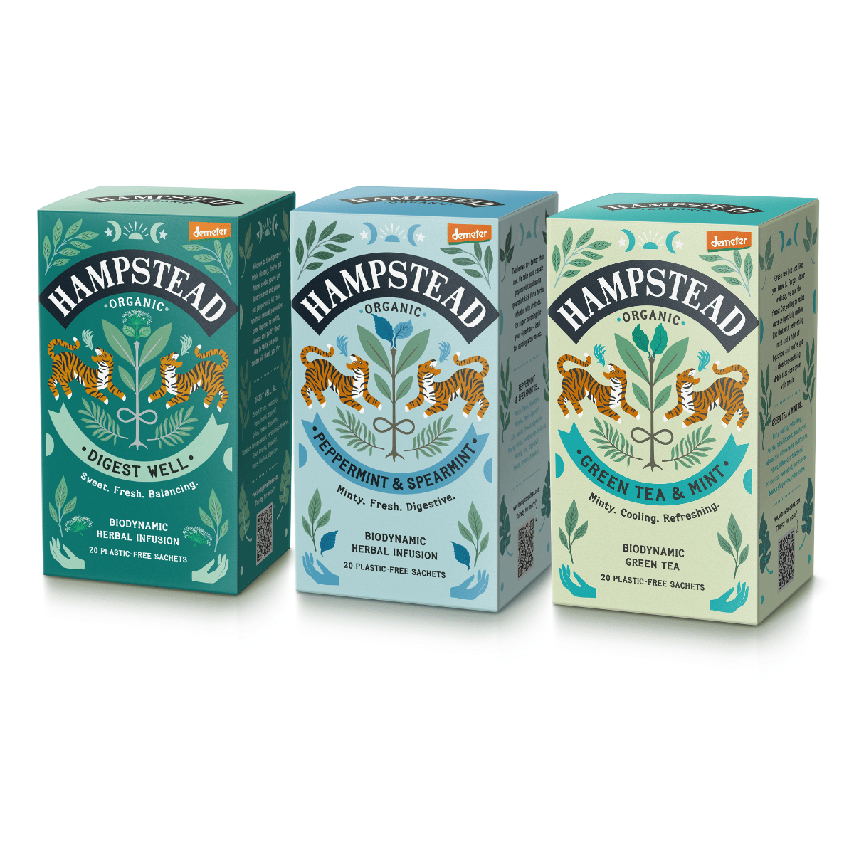 Digestion Teas - Hampstead Tea product photo from ALCAMI ELEMENTS