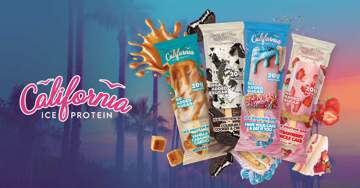 California Ice Protein official store banner