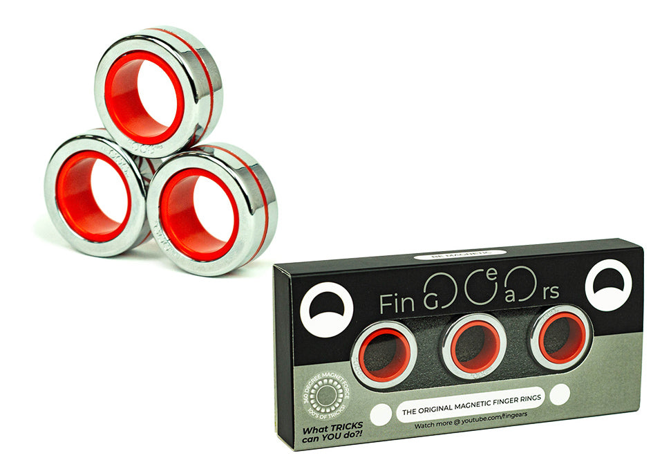 Fingears M-19mm Silver-Red Set product photo from Fingears