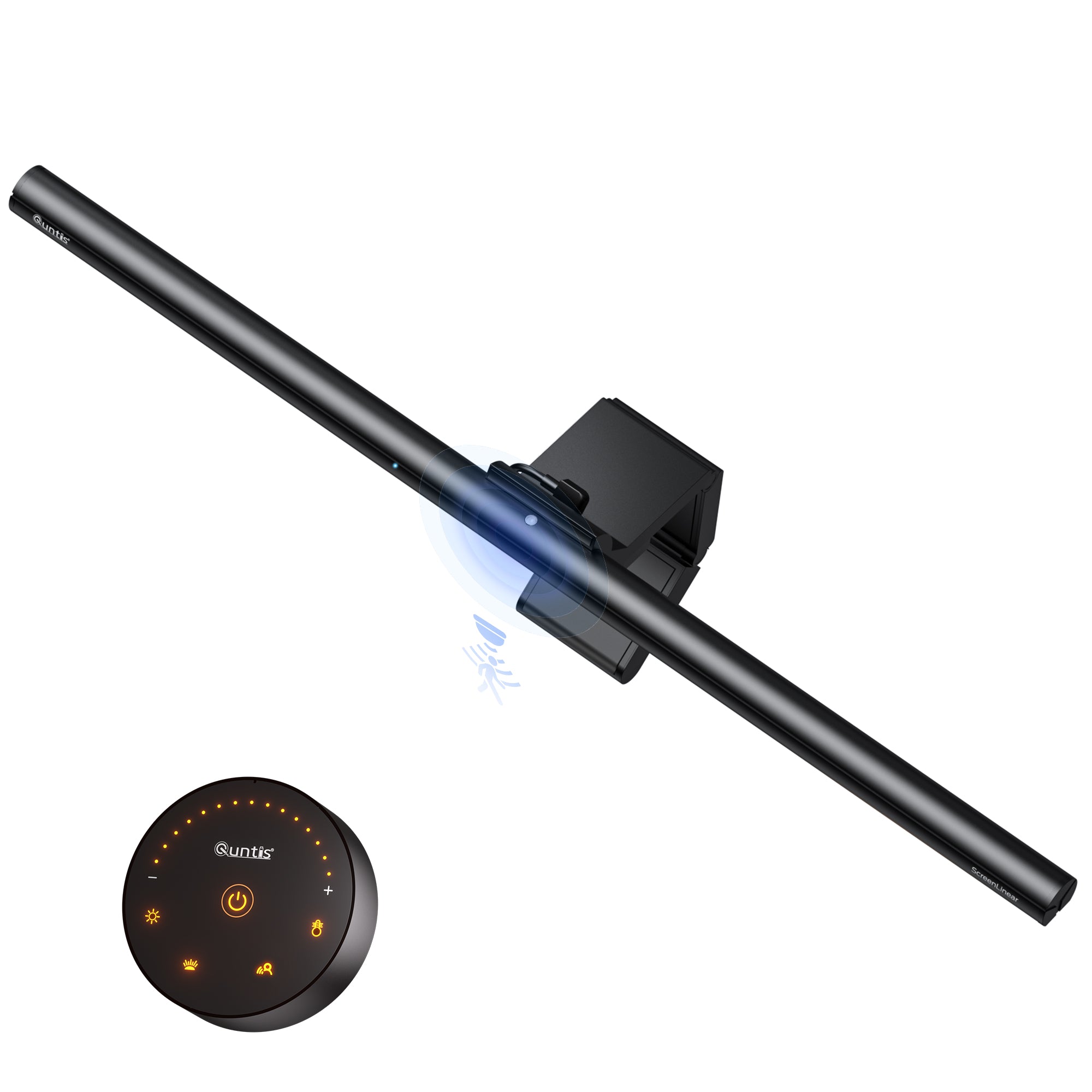 Quntis Screenlinear Deluxe Pro Monitor Light Bar 20 1 Asymmetric Led Screen Light With Touch Radar Sensor High Cri Eye C... product photo from Quntis