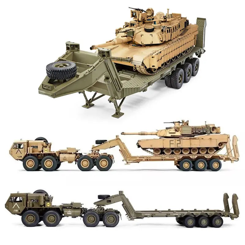 Hg P806 1 12 U S M747 Semi Trailer Rtr Diy For Hg P801 P802 M983 Us Army Military Truck product photo from Funyat