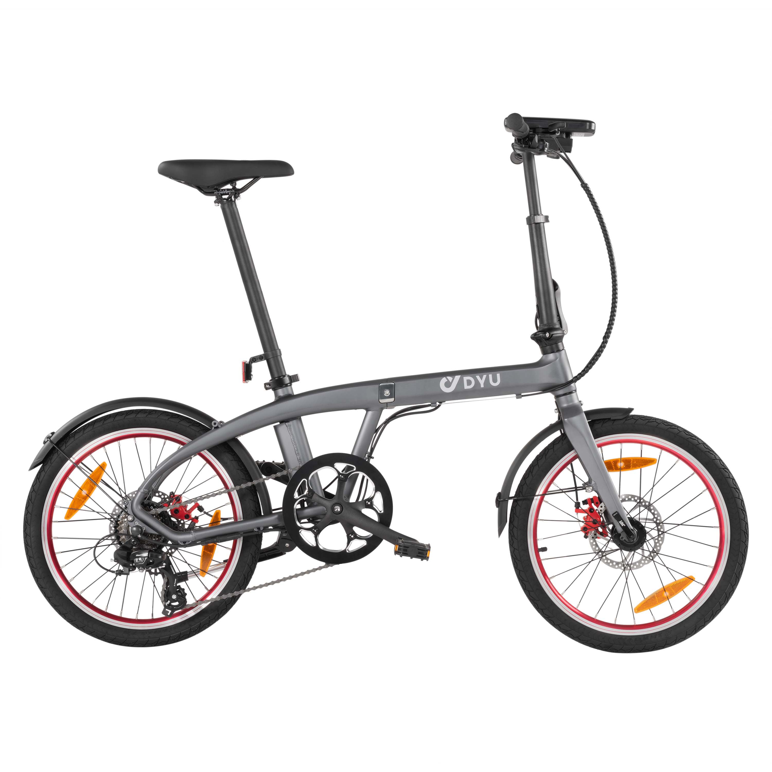 DYU SP1 20" Removable Power Bank Folding Ebike product photo from DYU Official Site xx