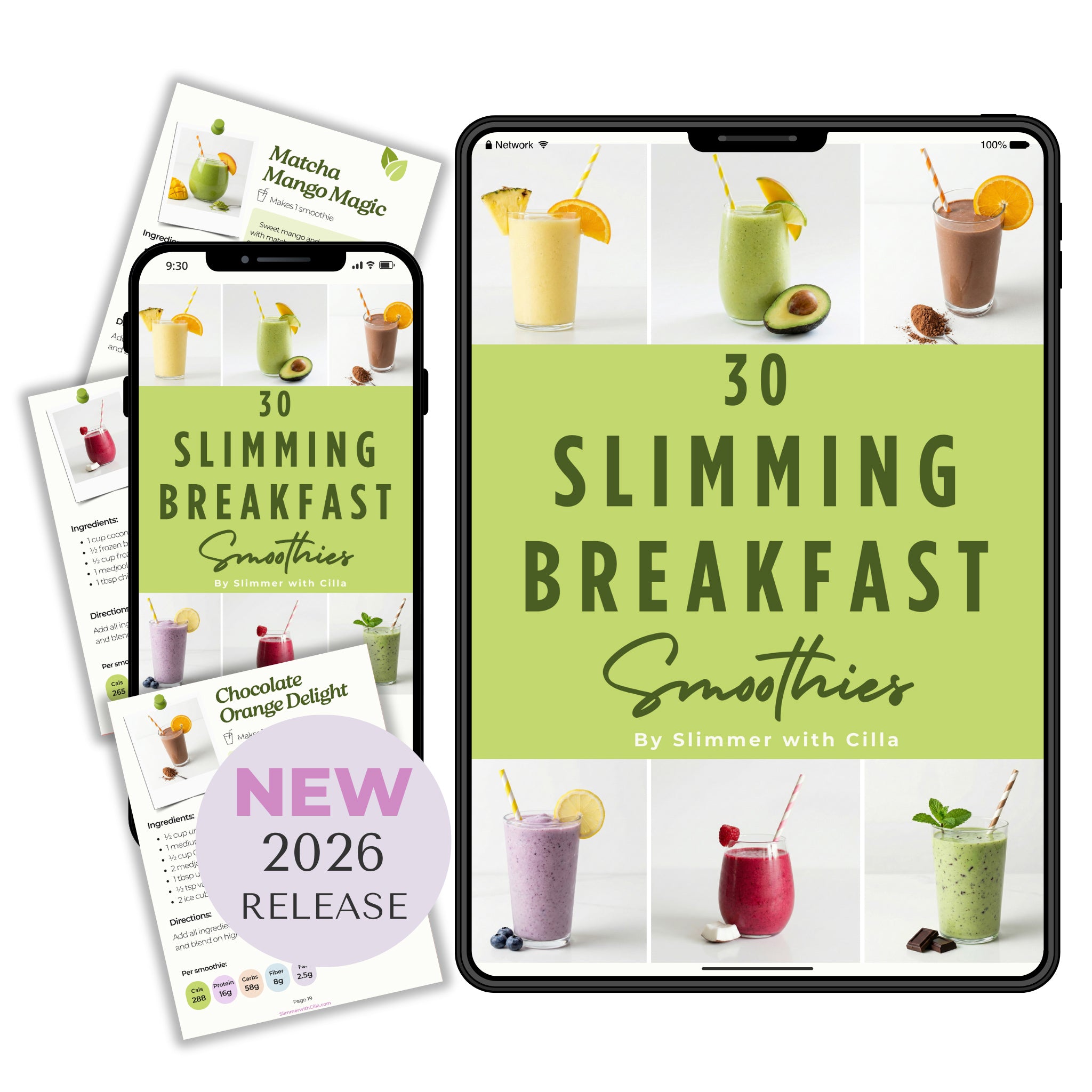 Slimming Breakfast Smoothies🍓 product photo from Slimmerwithcilla