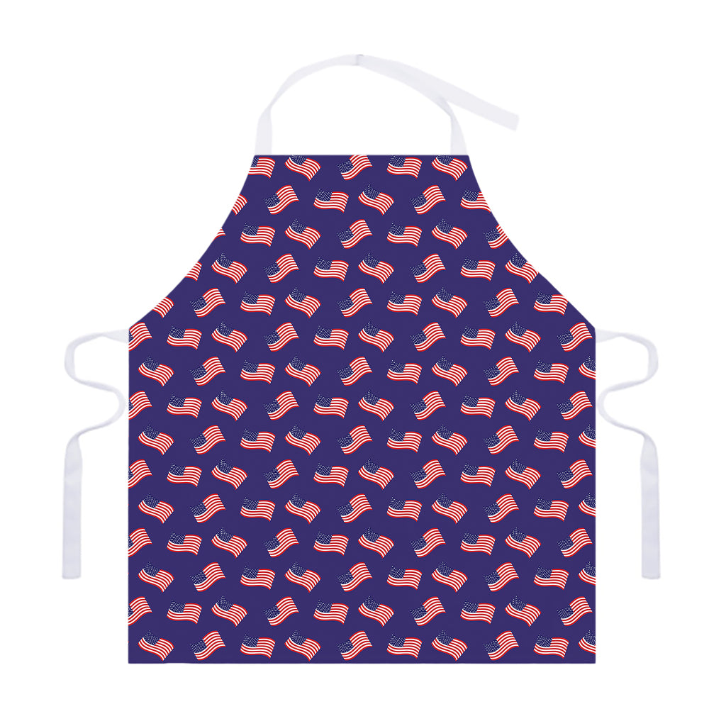 4th of July American Flag Pattern Print Adjustable Apron product photo from Gearfrost