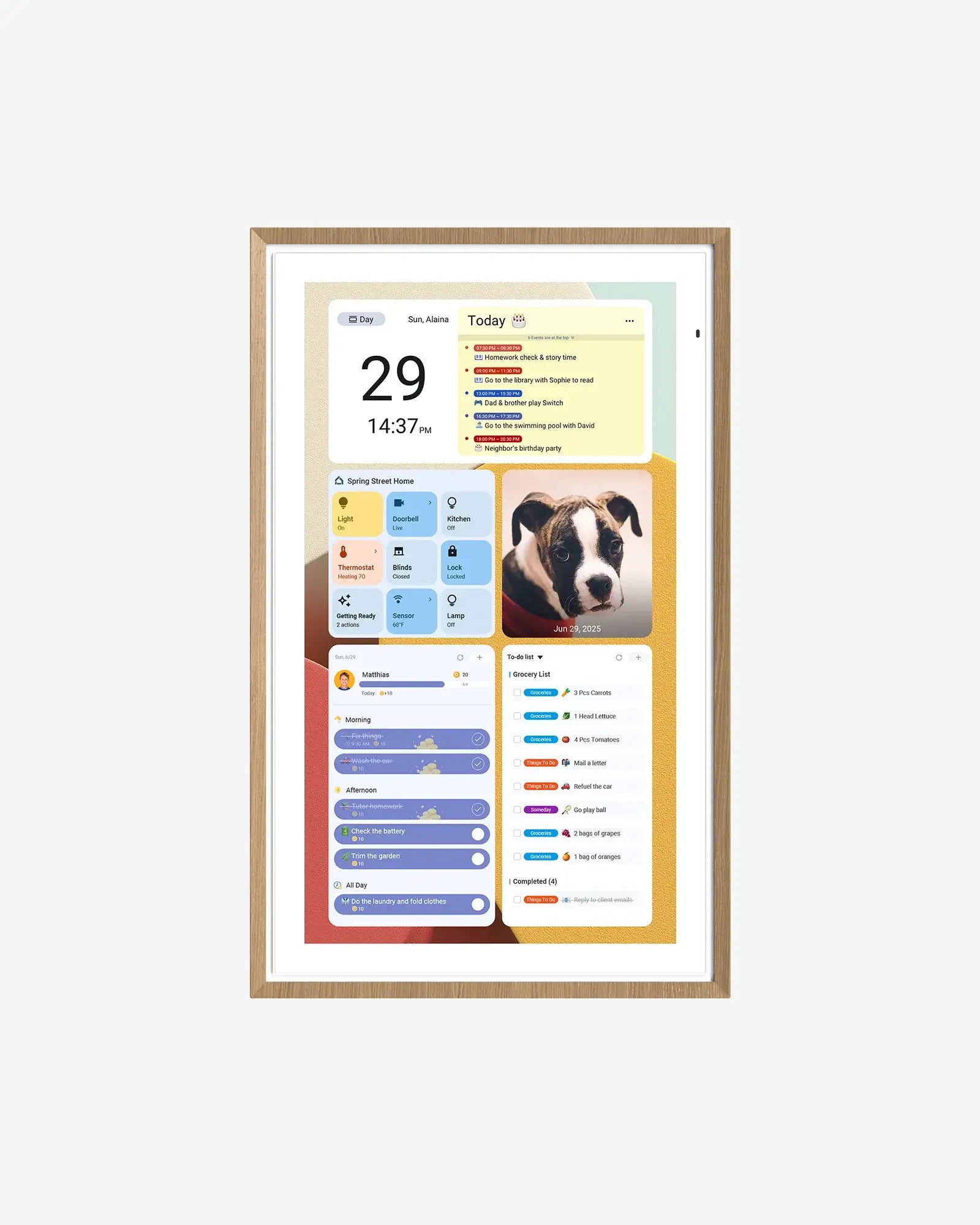 15.6“ Digital Calendar product photo from Apolosign