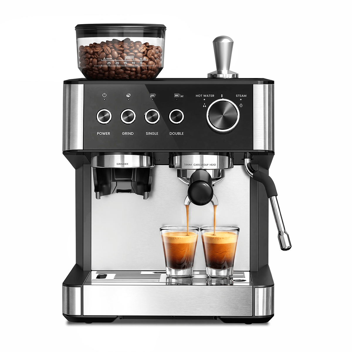 20 Bar Espresso Machines With Grinde Cm8031 product photo from Kismile