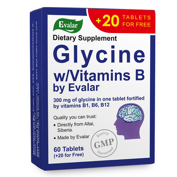 Glycine Forte Evalar 60 Tabs product photo from SiberianGreen