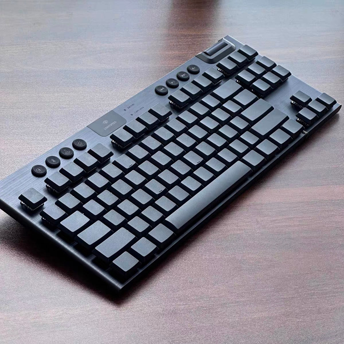 YMDK PBT Matte Black Low Profile Keycaps for Logitech G915X / G515 Mechanical Keyboard product photo from YMDK 8