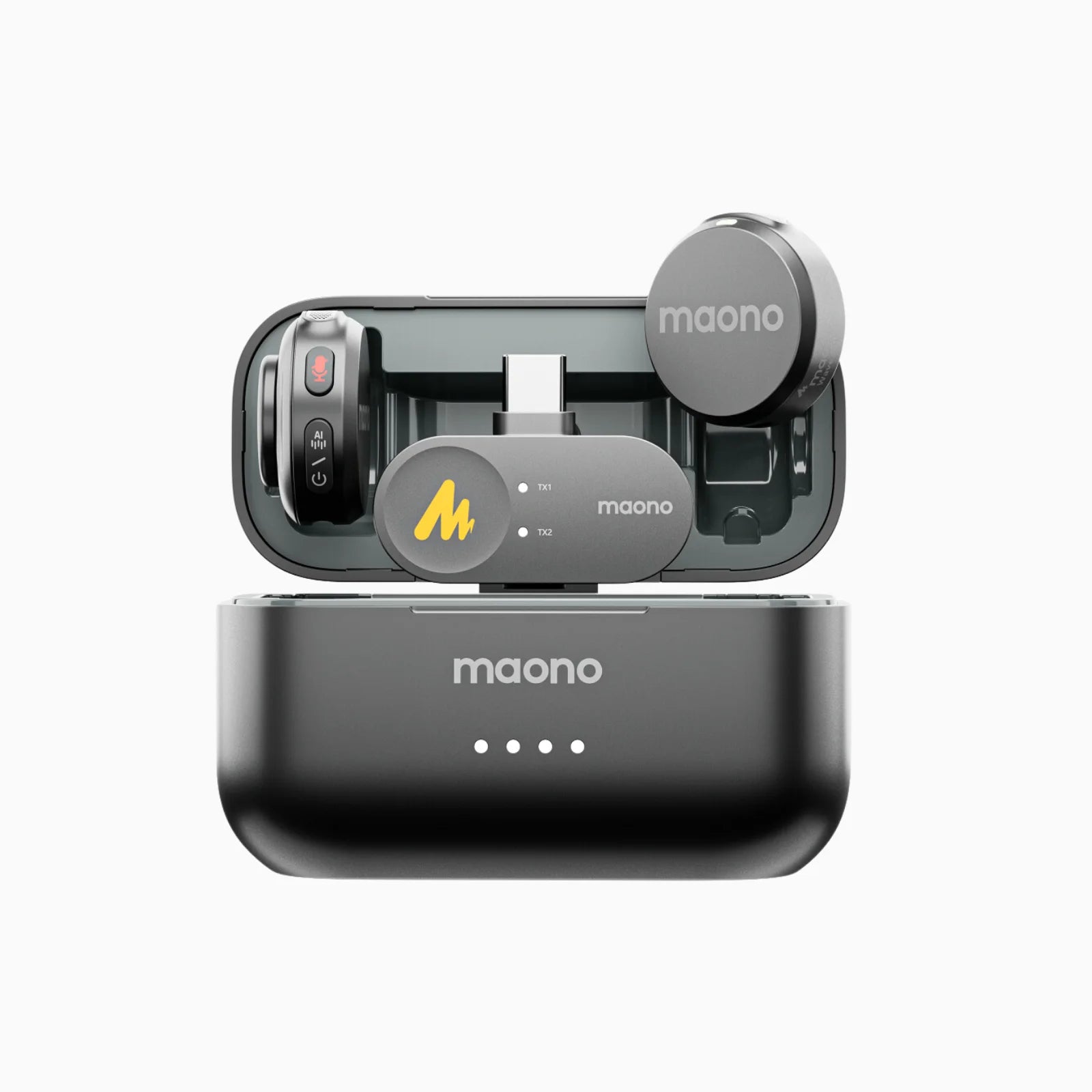 Wave T5 Wireless Lavalier Microphone product photo from MAONO Online®Store