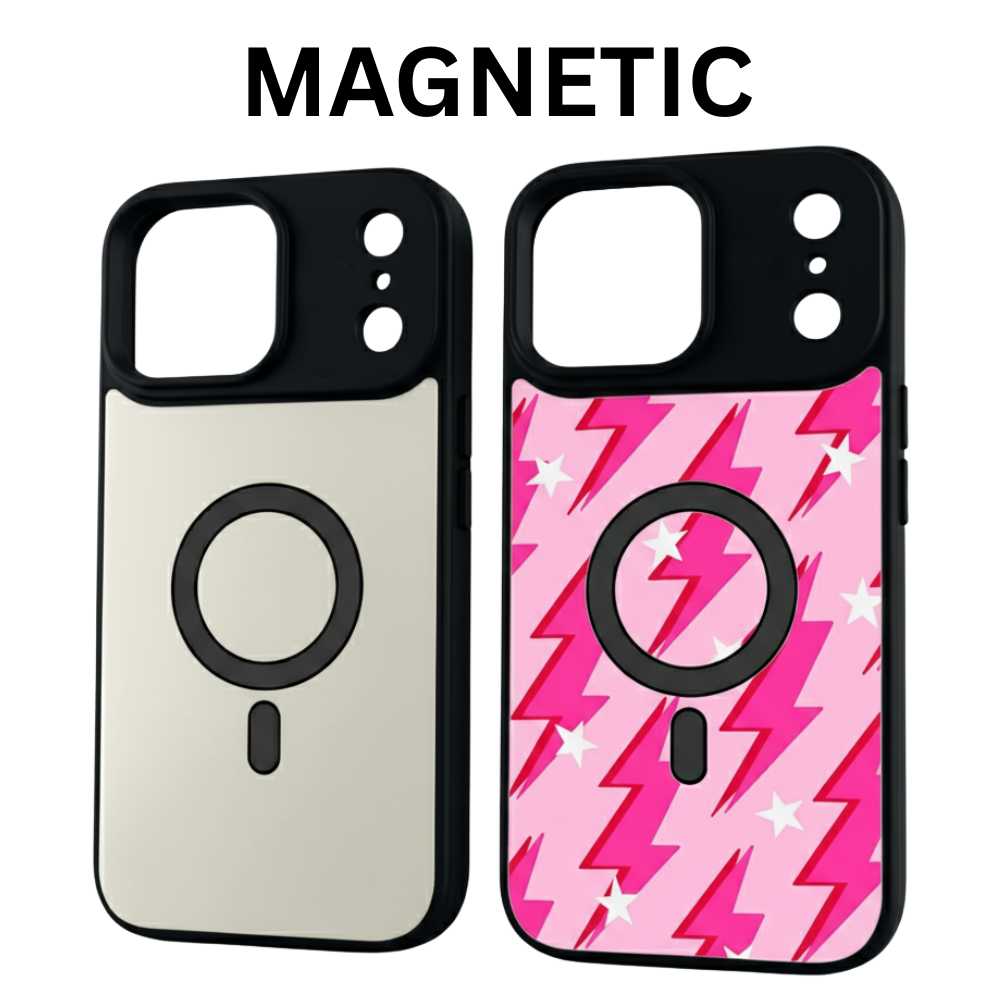 Sublimation Blanks 2D Magnetic Black Rubber Cases for iPhone 18|17|16|15|14|13|12|Air|Plus|Pro|Pro Max product photo from Innosubusa