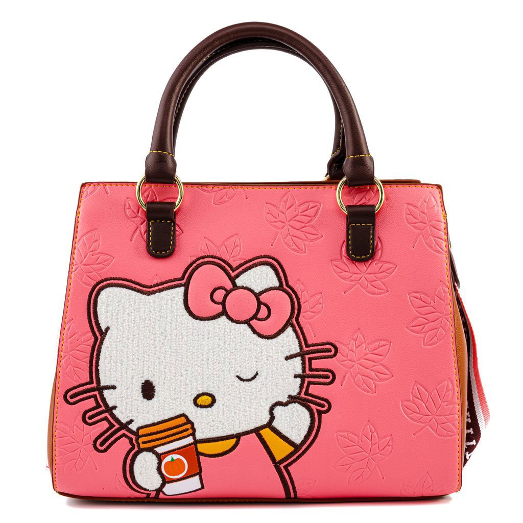 Loungefly Hello Kitty Pumpkin Spice Latte Wave Cross Body Bag product photo from Circleofhopeboutique