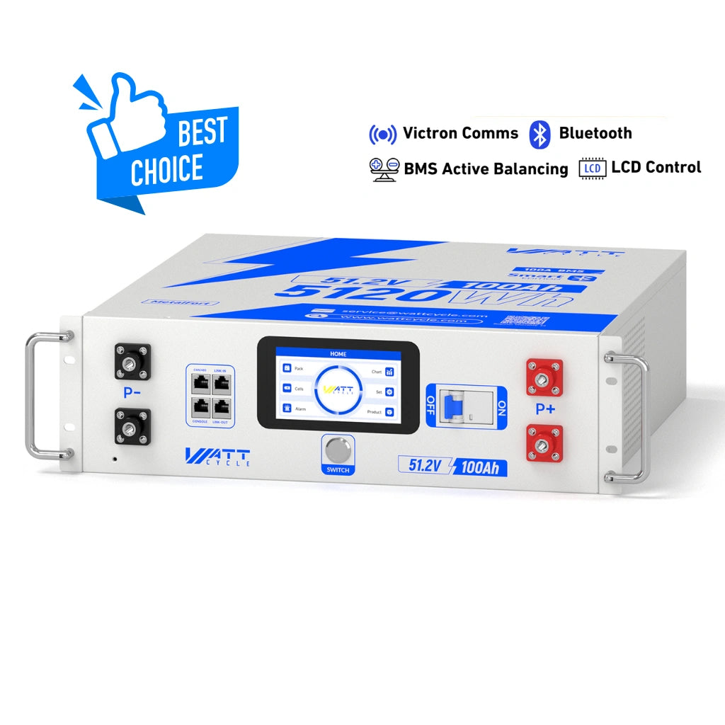 5kWh Rack Battery V2.5 — Latest Stock, Direct from WattCycle. Selling Fast! 🚨 👉>> product photo from Wattcycle