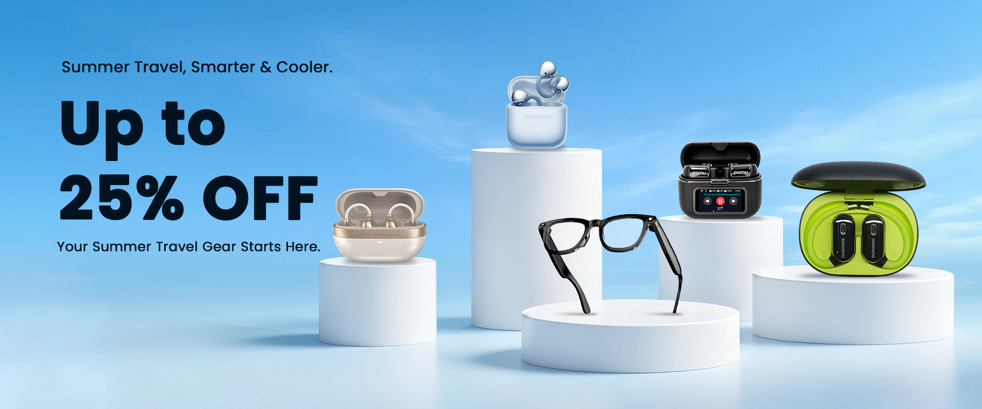 Padmate official store banner