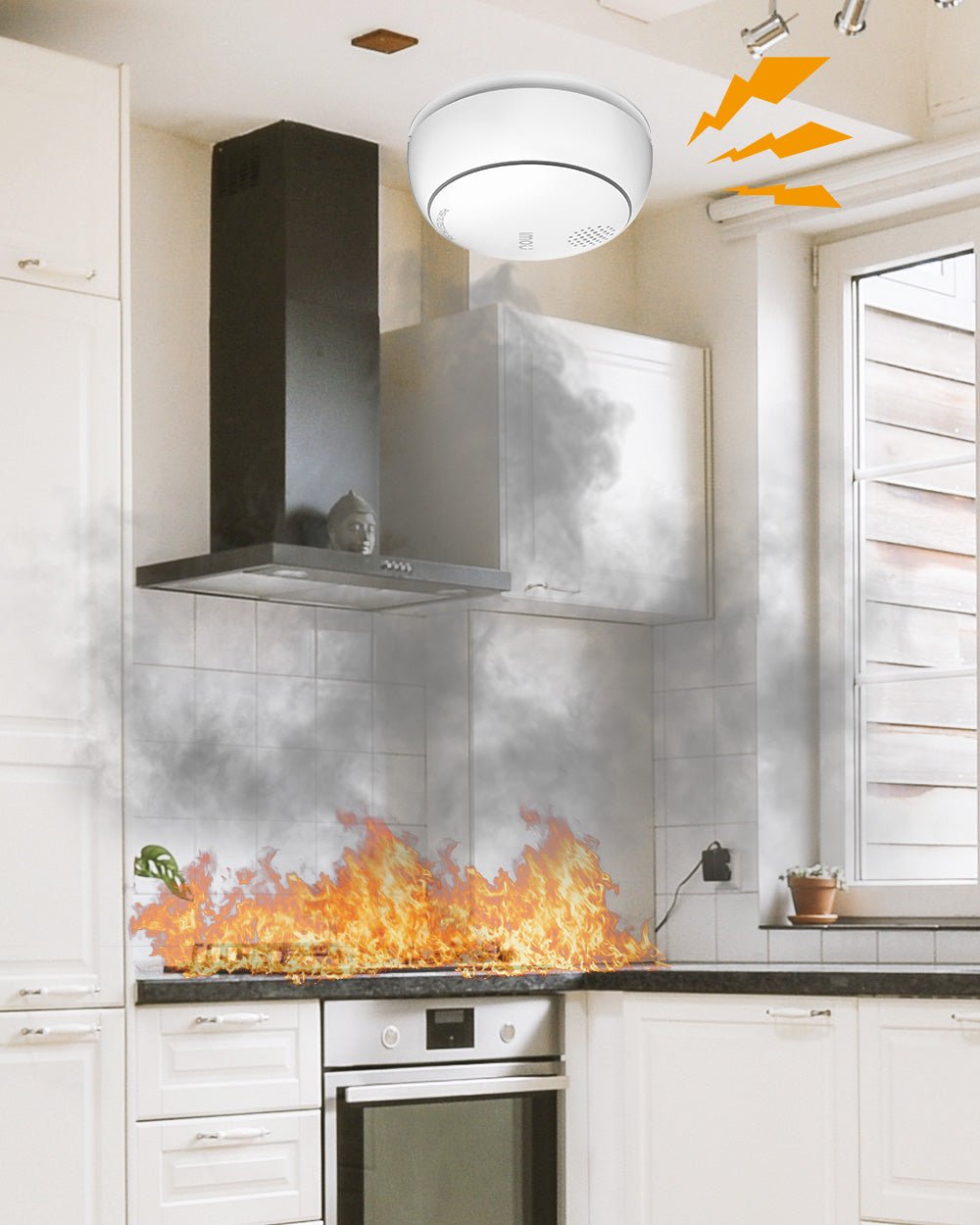 🚨 Fumée détectée ? Alertes mobiles instantanées où que vous soyez ! product photo from store.imou
