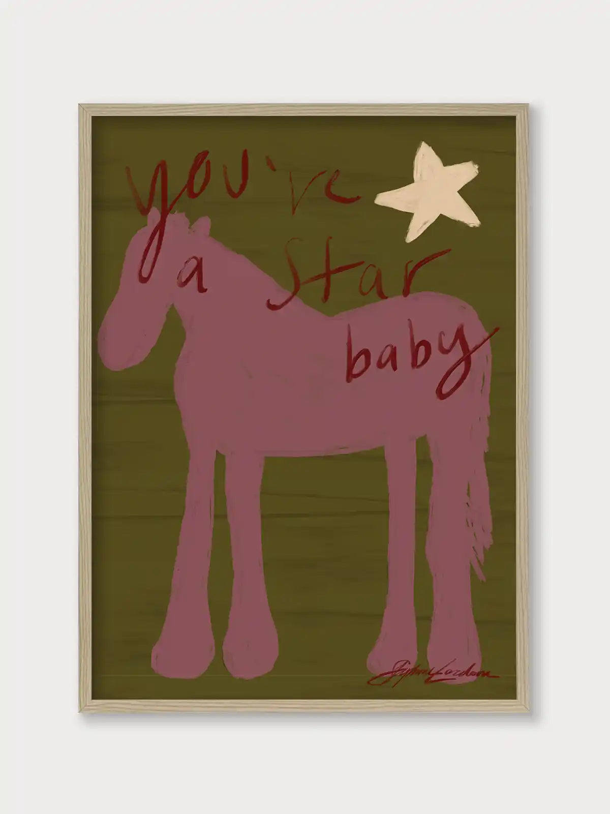 You're a Star, Baby - Nomadart product photo from Nomadart