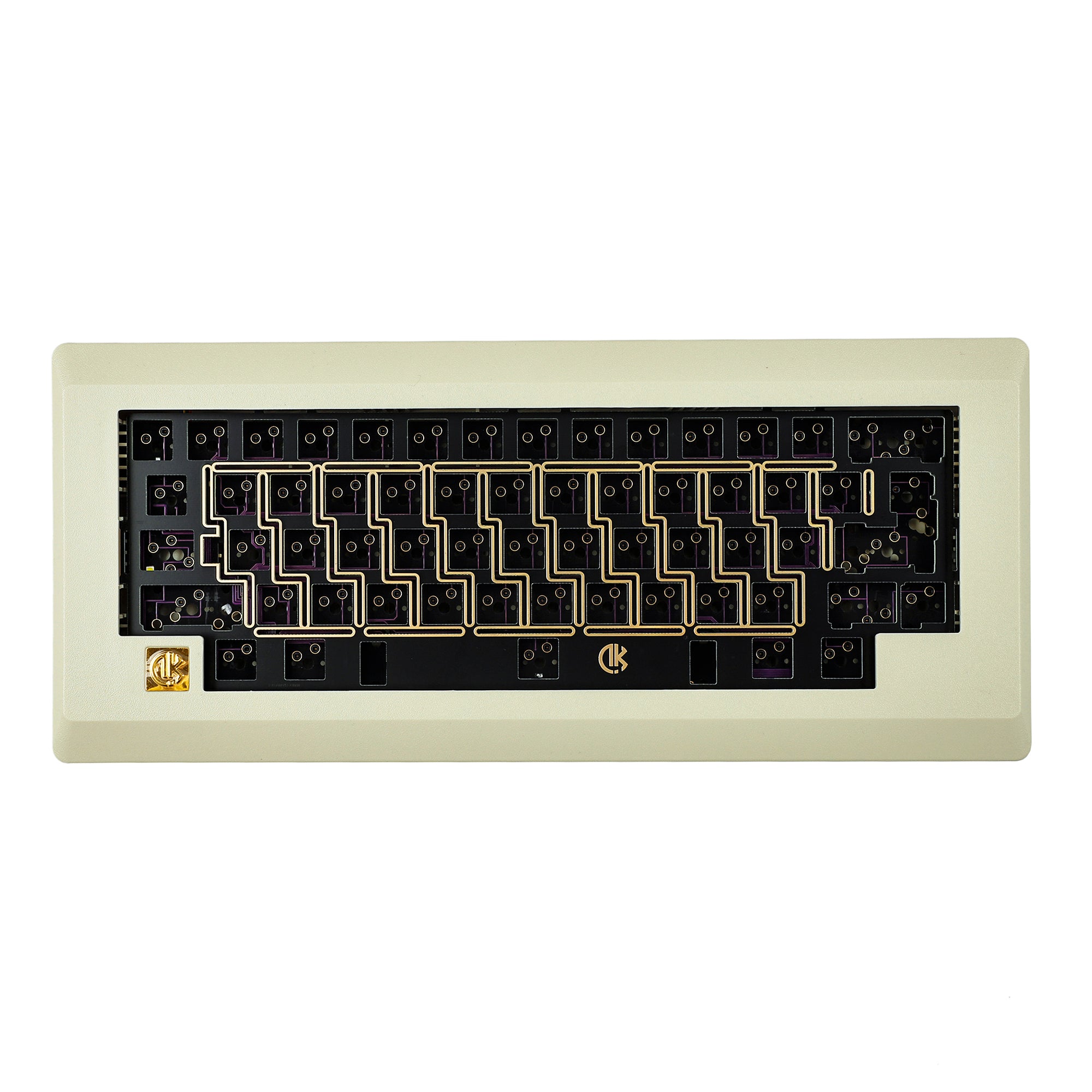 M0110 D0110 Retro 60 Mini Keyboard Hot Swappable Ansi Iso Gasket Type C Detachable Pcb Plastic Case Fr4 Plate Mechanical... product photo from YMDK 8